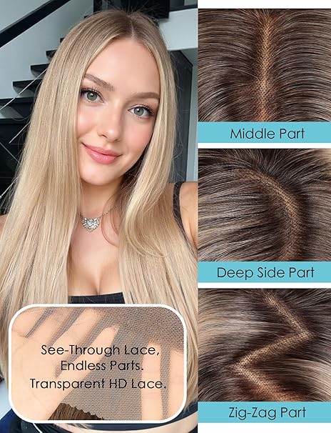 Blonde HD Lace Front Wig - Image 3