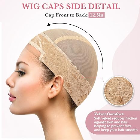 Elastic Wig Cap Set - Image 3