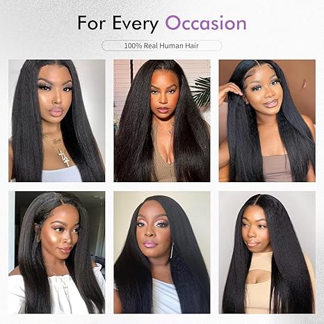 Yaki Straight Clip In Hair Extensions - Image 4