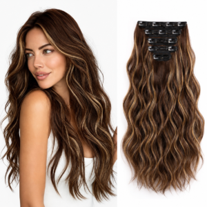 Long Wavy Clip In Hair Extensions
